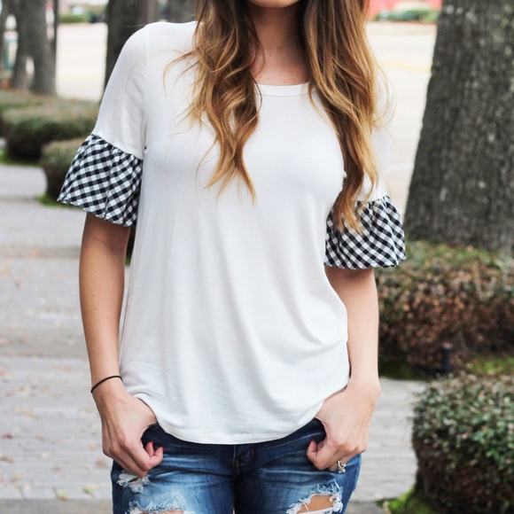 Gingham Top - Picture 2 of 4